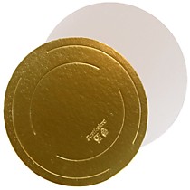Поднос 3,5 Золото/жемчуг 18 см 100 шт