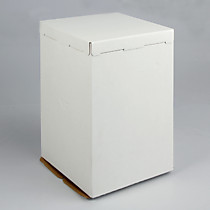 Коробка для торта гофрокартон 30*30*45 см 10 шт